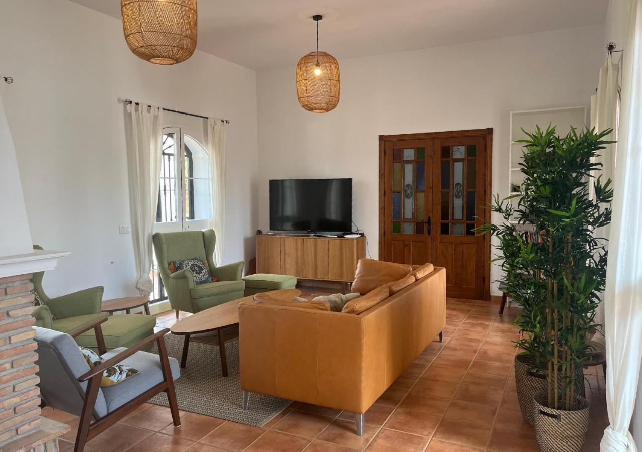 Spacious Villa With Exceptional Views In Malaga Casarabonela Buitenkant foto